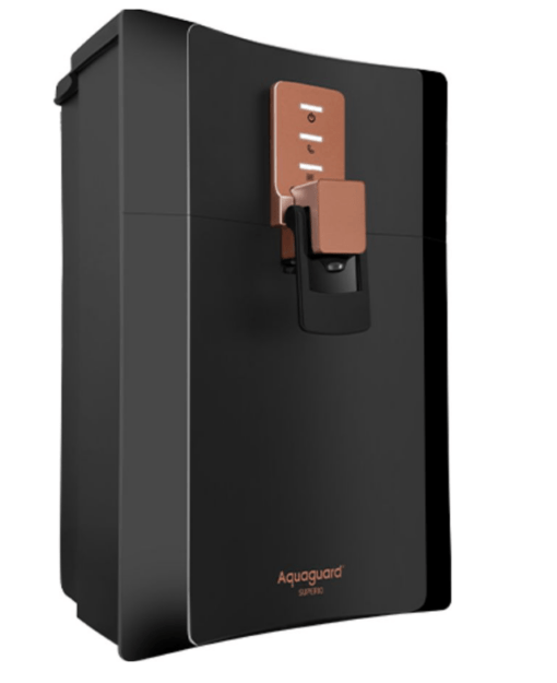 Eureka Forbes Superio RO+UV+MTDS+SS Water Purifier with Smart LED Indication, Energy Saving Mode (Black) - Image 2